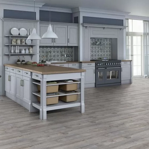 ДУБ ЭФФЕКТ СВЕТЛО СЕРЫЙ ЛАМИНАТ  TARKETT  ESTETICA ламинат для пола